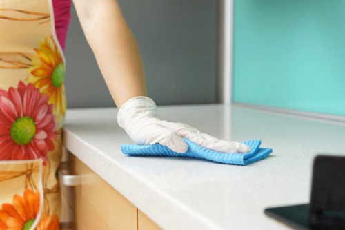 Post-building dust removal in a Chelsea SW3 property