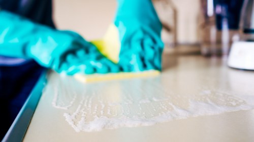 Curtain cleaning in a Chelsea SW3 interior with delicate drapes