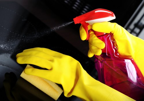 Experienced SW3 carpet cleaners handling a living room carpet